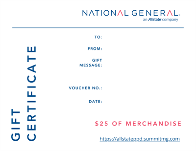 NatGen gift certificate