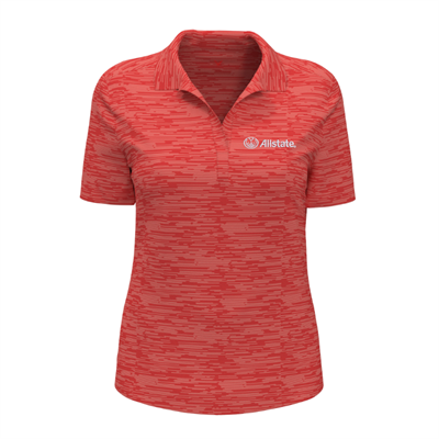 Callaway Broken Stripe Polo- Women's