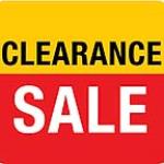 Item badge: Clearance