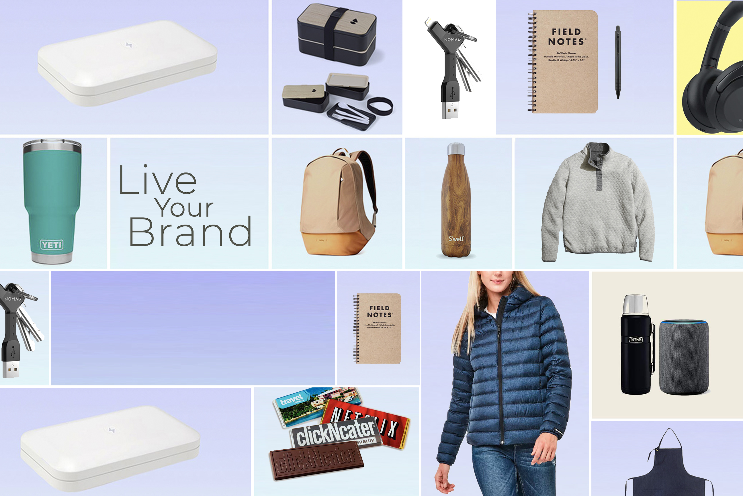 Banner image - Live your brand - product hero banner