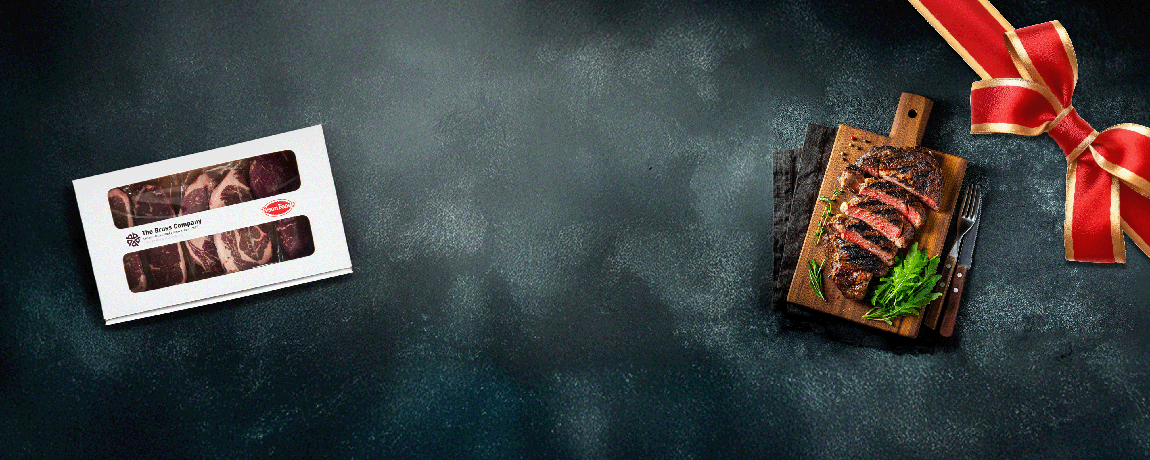 Banner image - holiday bruss company gift box