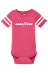 Goodyear Football Jersey Infant Onesie - Pink