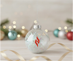 The Power of Nurses™ Pearl Glitter Ornament