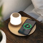 Wireless Charger-Speaker-Light