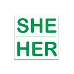 Pronoun Decal - English