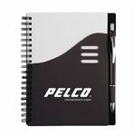 Pelco Color Wave Notebook with Pen