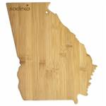 State Shaped Bamboo Serving & Cutting Board