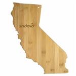 State Shaped Bamboo Serving & Cutting Board