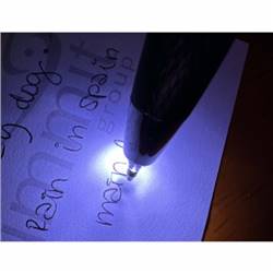 Image of Nashoba Light Up Pen - Gunmetal