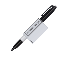 Image of Modern Recipe Black Sharpie