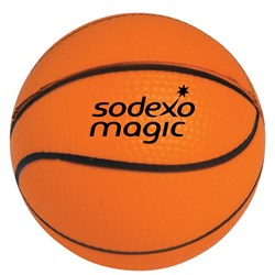 Image of Sodexo Magic Basketball Shaped Stress Reliever