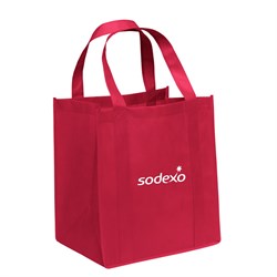 Image of Grocery Tote Red