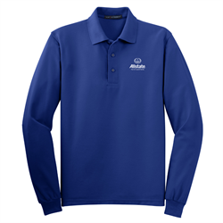 Image of Port Authority Tall Silk Touch Long Sleeve Polo