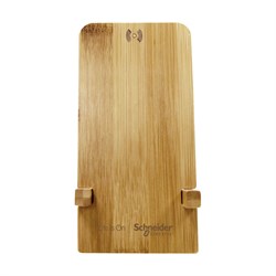 Image of Bamboo Wireless Charger Phone Stand