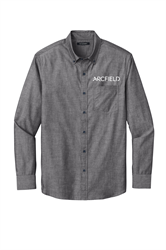 Image of Port Authority Men's Long Sleeve Chambray Shirt