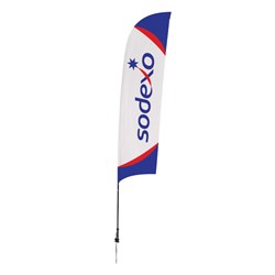 Image of 13' Streamline Razor Sail Sign Kit Custom