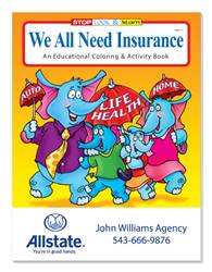 Image of We All Need Insurance Coloring & Activity Book