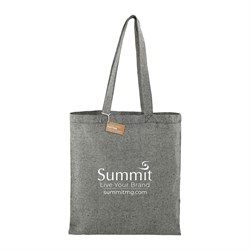 Image of Eco-Friendly 5oz Recycled Cotton Twill Tote Bag