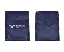 Image of digital cinch drawstring bag