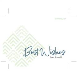Image of Insert Card - Best Wishes