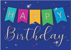 Image of Birthday Banners Birthday Cards
