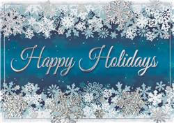 Image of Dancing Flakes Holiday Cards