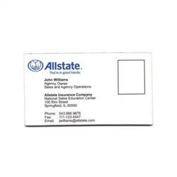 Image of Thin Business Card Magnet - 4 Color Photo
