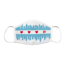 Image of Face Mask - Chicago Skyline
