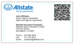 Image of QR Code Business Card Magnet