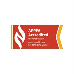 Image of APPFA Accredited with Distinction Sticker, Pack of 10
