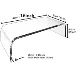 Image of Large Clear Table Riser