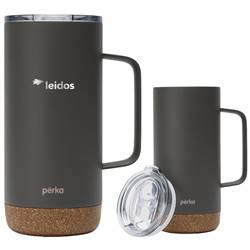 Image of Perka® 16 oz. kerstin stainless steel mug