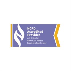 Image of NCPD Accredited with Distinction Sticker, Pack of 10