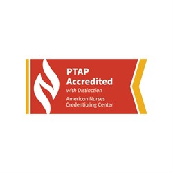 Image of PTAP Accredited with Distinction Sticker, Pack of 10