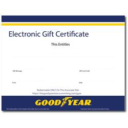 Image of Electronic Gift Certificate