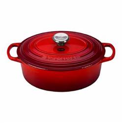 Image of 2.75 qt Signature Cast Iron Oval Dutch Oven