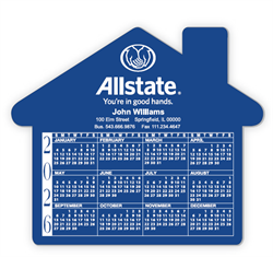 Image of Calendar Magnet - House