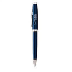 Image of Cross® Coventry Blue Lacquer & Chrome Ballpoint Pen