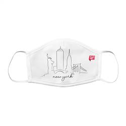 Image of Face Mask - New York City Sketch