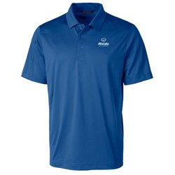 Image of Prospect Textured Stretch  Short Sleeve Polo - Men's