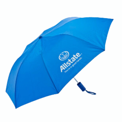 Auto Open Compact Umbrella - Logo Only