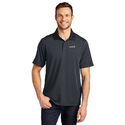 Men's Fine Stripe Performance Polo