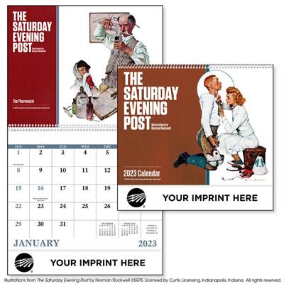 2023 Saturday Evening Post Wall Calendar