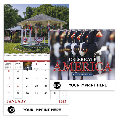 2025 Celebrate America Wall Calendar