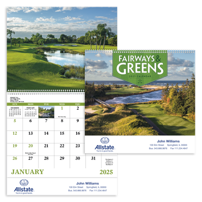 Fairways & Greens Calendar