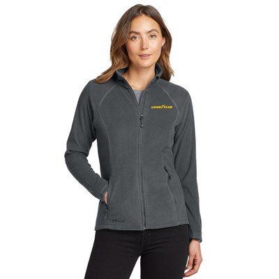 Eddie Bauer Ladies Full Zip Microfleece Jacket