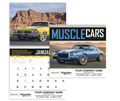 Muscle Cars Calendar