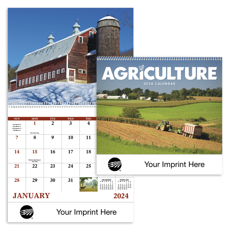 2024 American Agriculture Wall Calendar