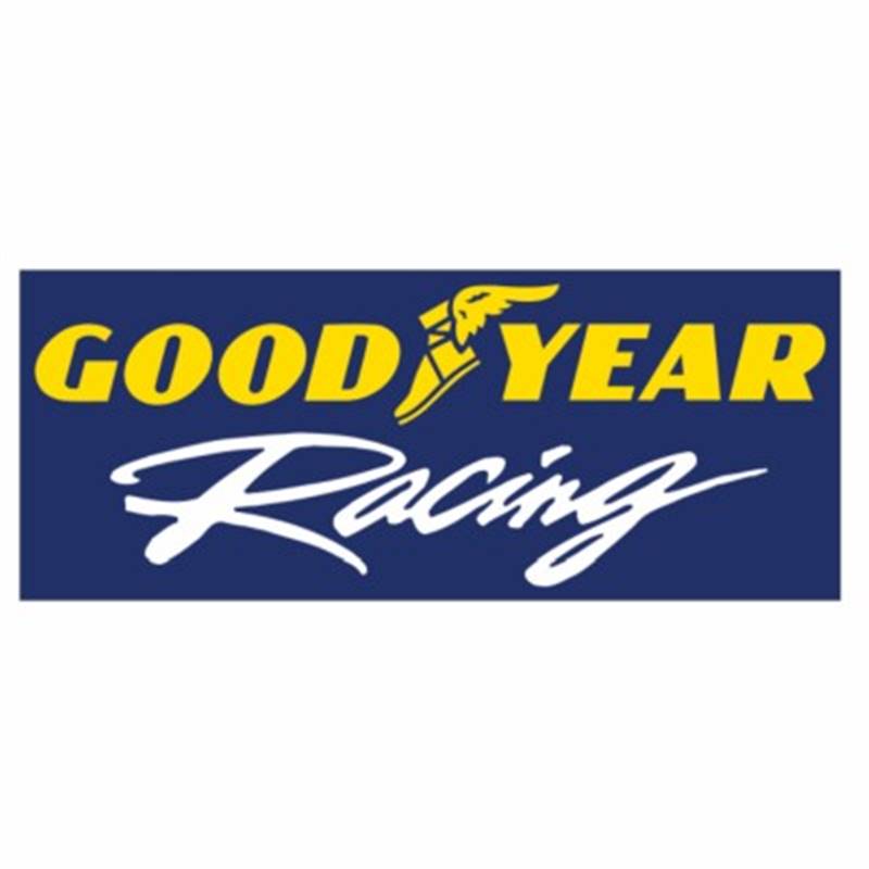 Goodyear Racing Bumper Sticker