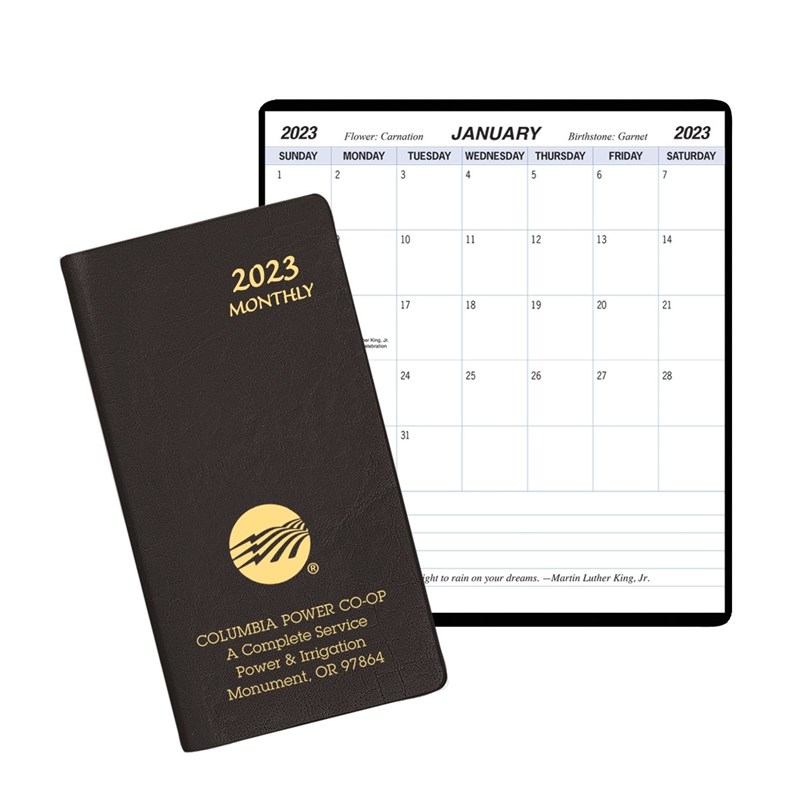 2023 Deluxe Monthly Diary